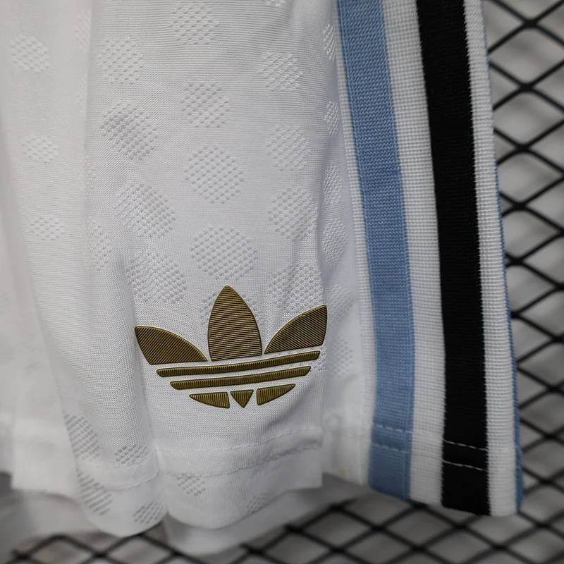 2025 Argentina White Player Shorts