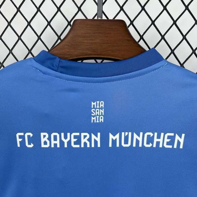 25-26 Bayern Munich Blue Goalkeeper Kids Kit
