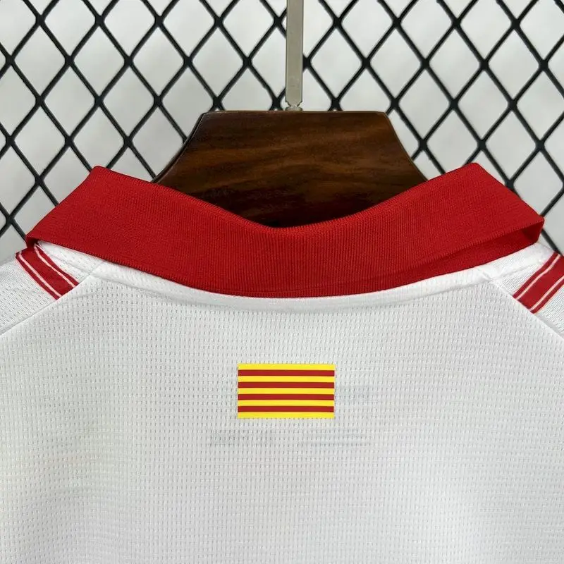 25-26 Girona Home Soccer Jersey