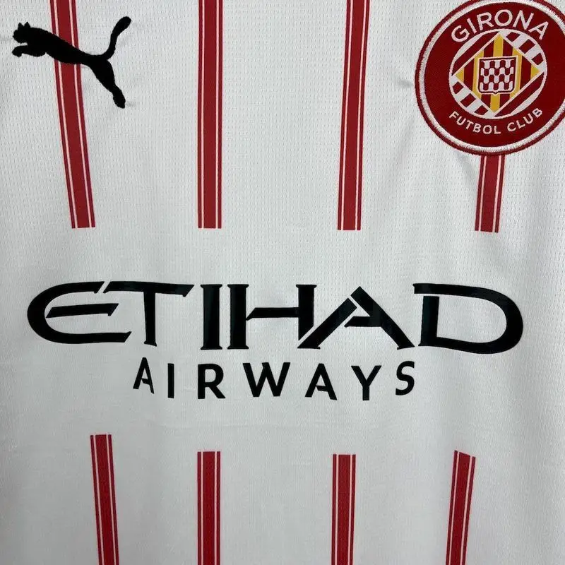 25-26 Girona Home Soccer Jersey
