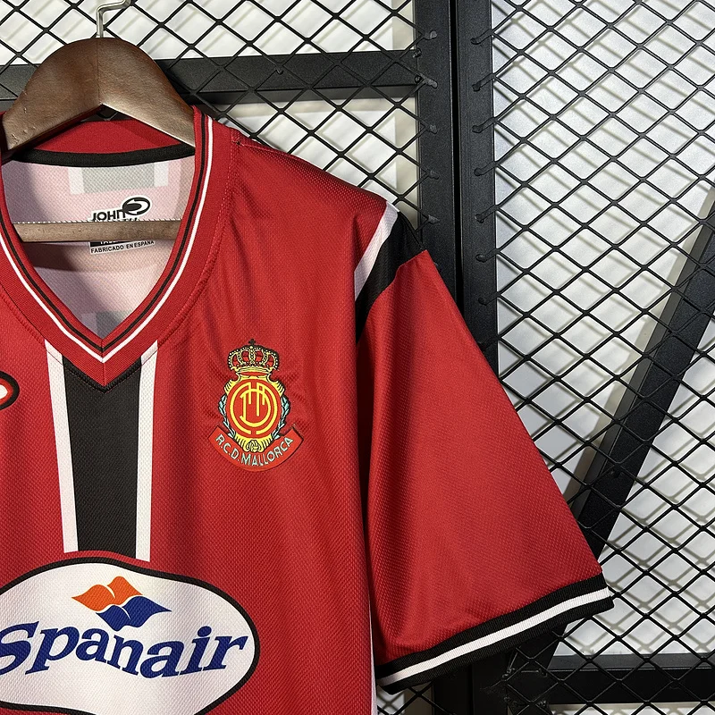 01-02 Mallorca Red Retro jersey