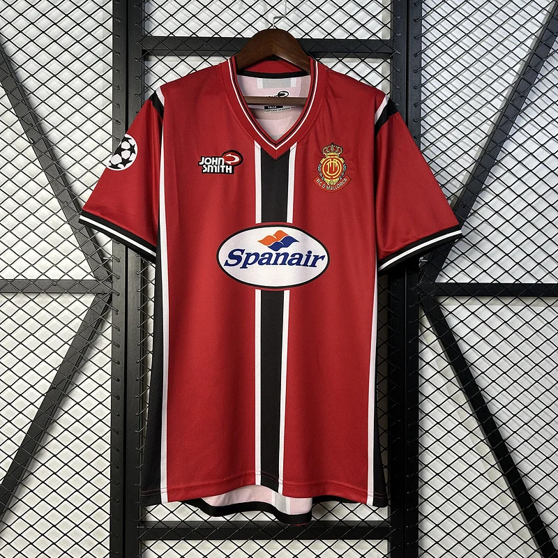 01-02 Mallorca Red Retro jersey