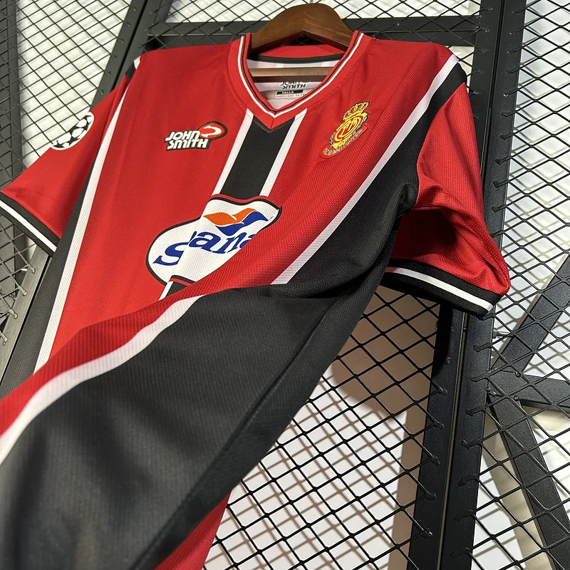 01-02 Mallorca Red Retro jersey