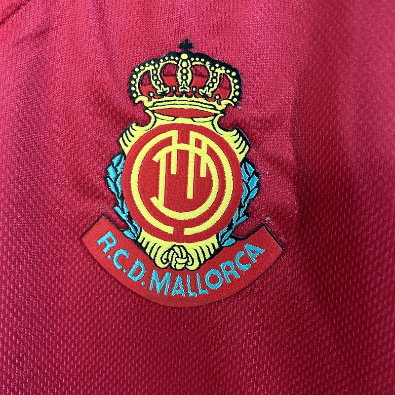 01-02 Mallorca Red Retro jersey
