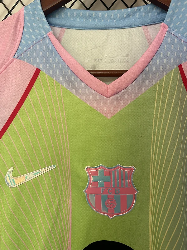 25-26 Barcelona Special Edition green jersey