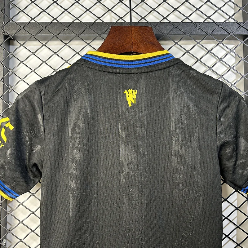 25-26 Manchester United Third Away kid kit