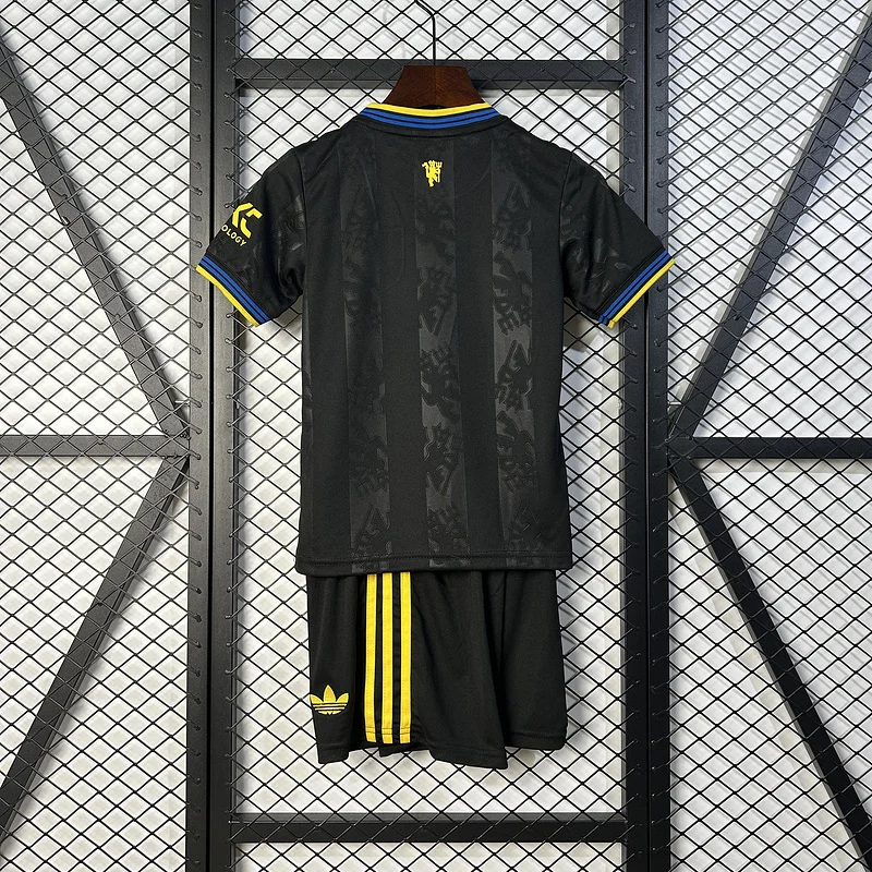 25-26 Manchester United Third Away kid kit