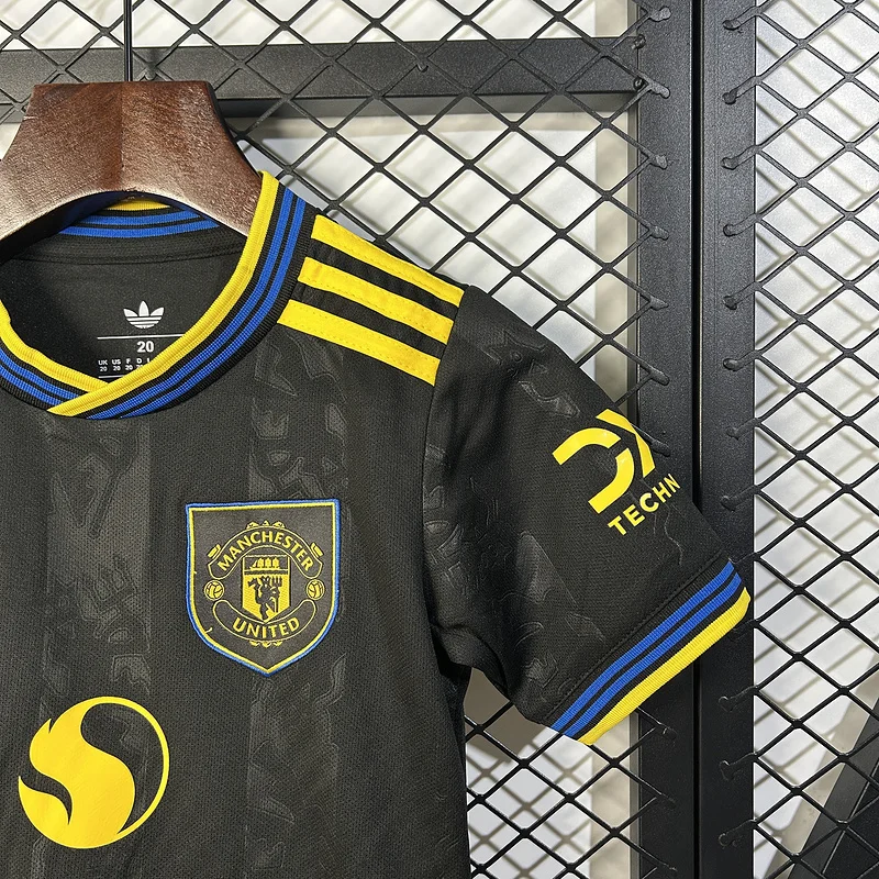 25-26 Manchester United Third Away kid kit