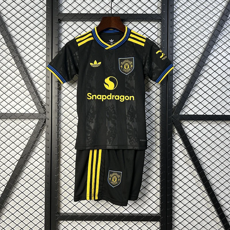 25-26 Manchester United Third Away kid kit