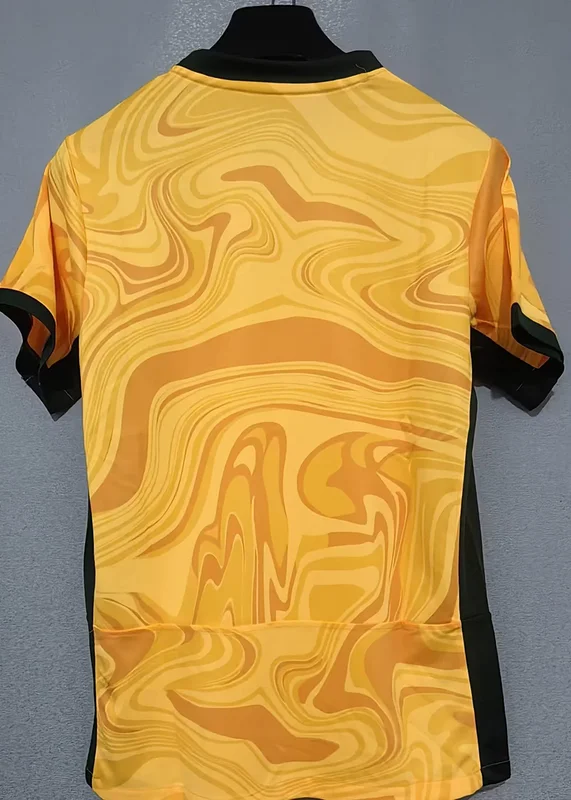 25-26 Australia yellow soccer jersey