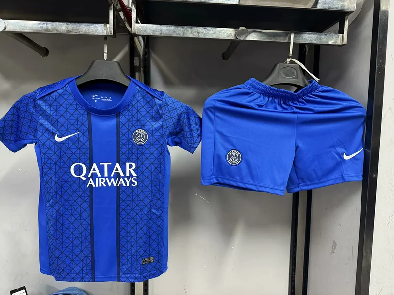 25-26 PSG Blue training kid kit