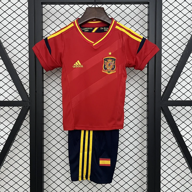 2012 Spain home retro kid kit