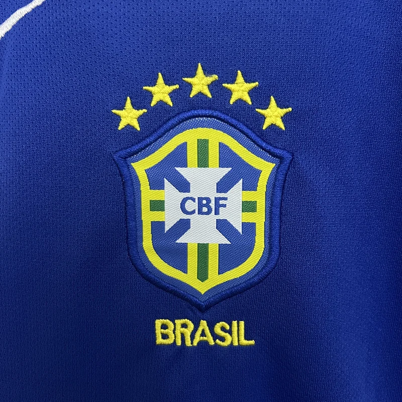 2004 Brazil away retro kid kit