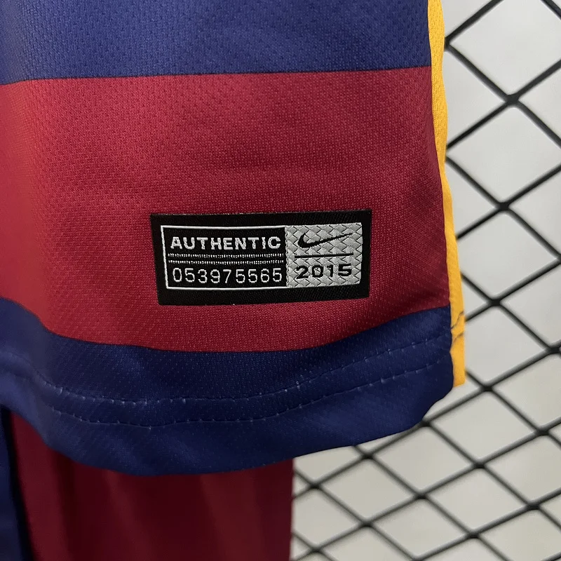 15-16 Barcelona home retro kid kit