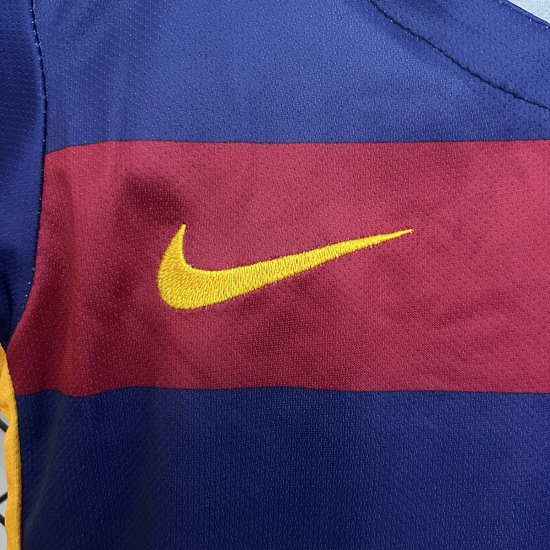 15-16 Barcelona home retro kid kit
