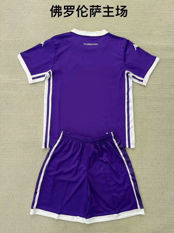 25-26 Fiorentina home kid kit