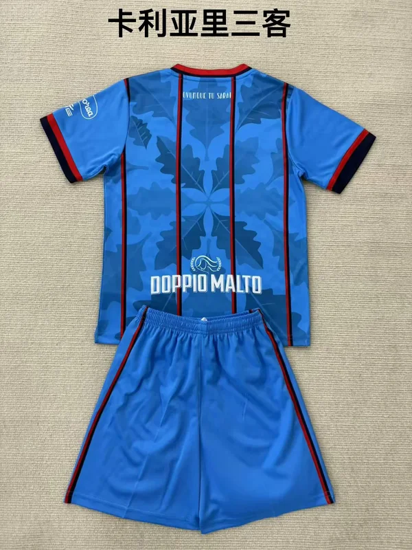25-26 Cagliari Calcio third kid kit