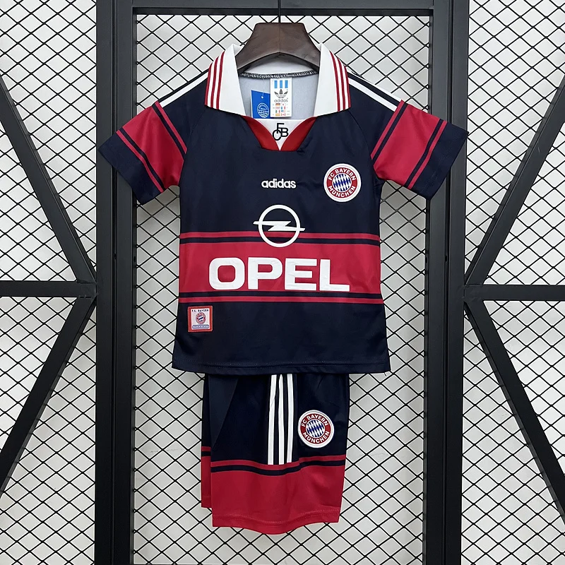 97-99 Bayern Munich home retro kid kit