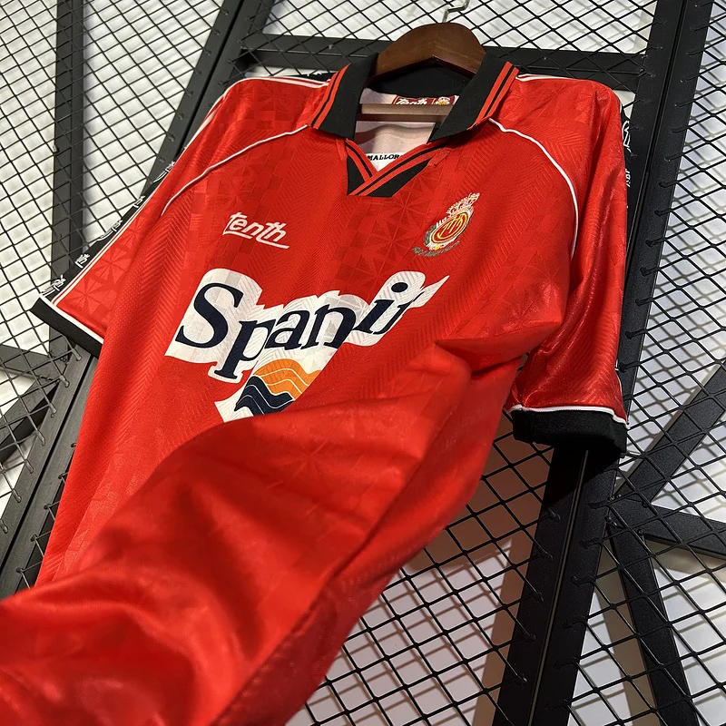 96-97 Mallorca Red Retro football jersey