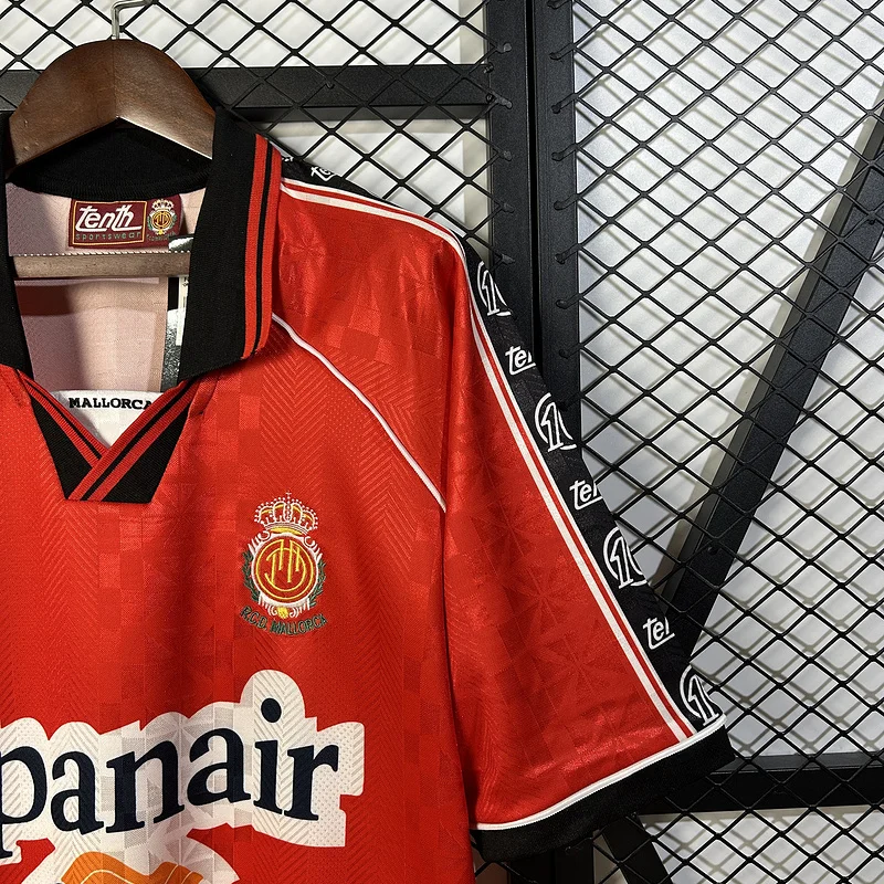 96-97 Mallorca Red Retro football jersey