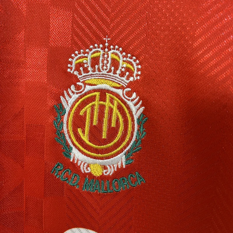 96-97 Mallorca Red Retro football jersey