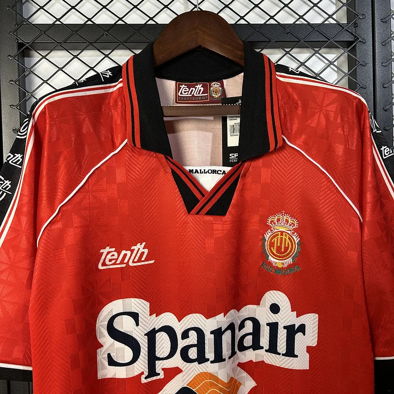 96-97 Mallorca Red Retro football jersey