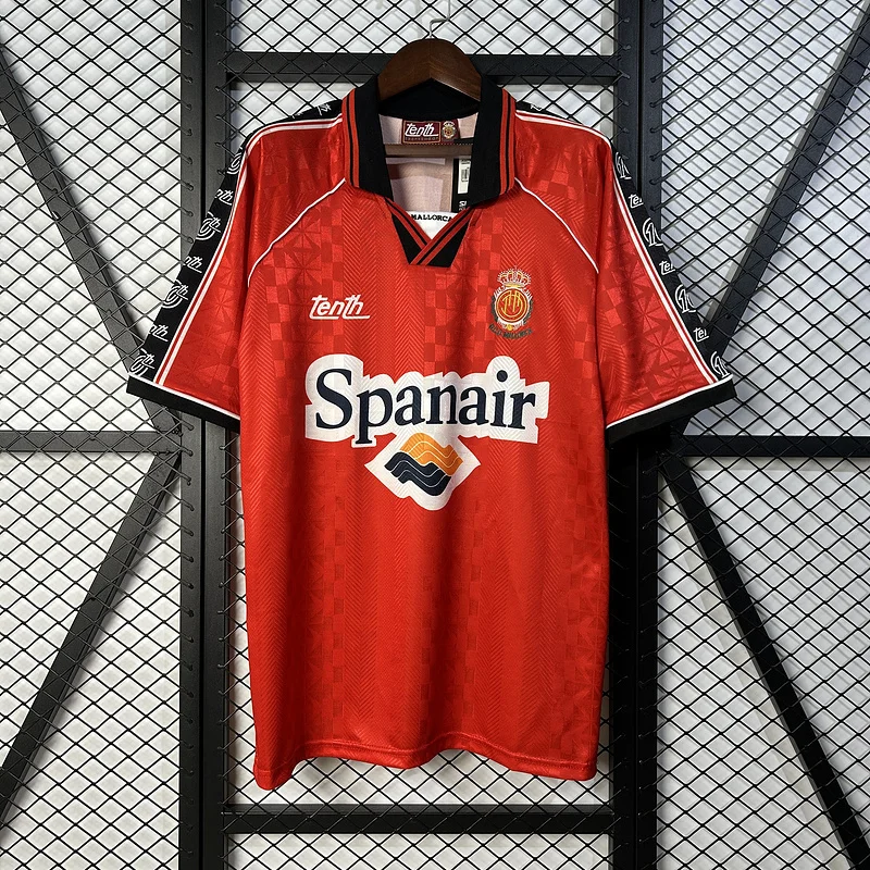 96-97 Mallorca Red Retro football jersey